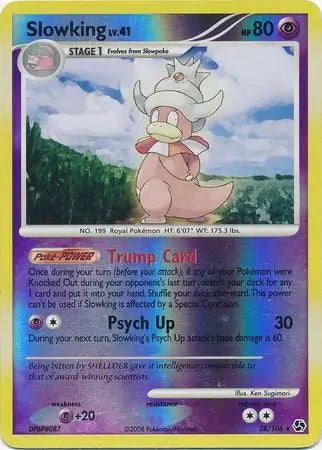 Great Encounters Slowking #28/106 reverse holo